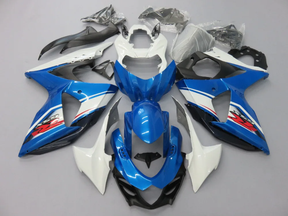 Синий мотоцикл ABS Пластик Литой обтекатель для кузова Suzuki GSXR 1000 K9 GSX R 2009 2014 2010 2011 2012