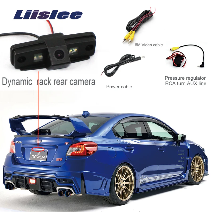 Liislee для Subaru Impreza WRX STi Sedan парковочная камера заднего вида|Камеры вида авто| |