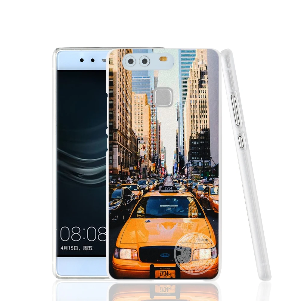 HAMEINUO NYC чехол для телефона с изображением Нью Йорка huawei Ascend P7 P8 P9 P10 lite plus G8 G7 honor 5C