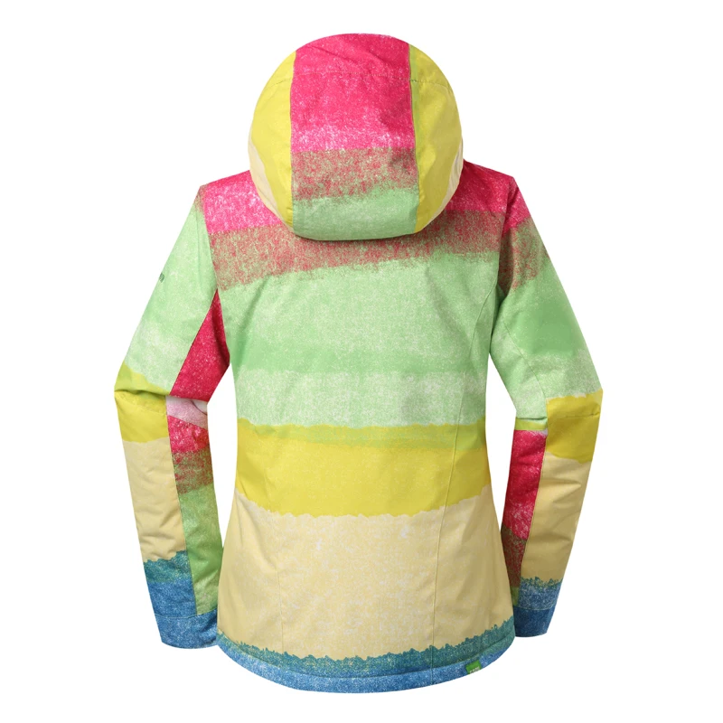 Женская зимняя водонепроницаемая ветрозащитная горнолыжная куртка Gsou SNOW