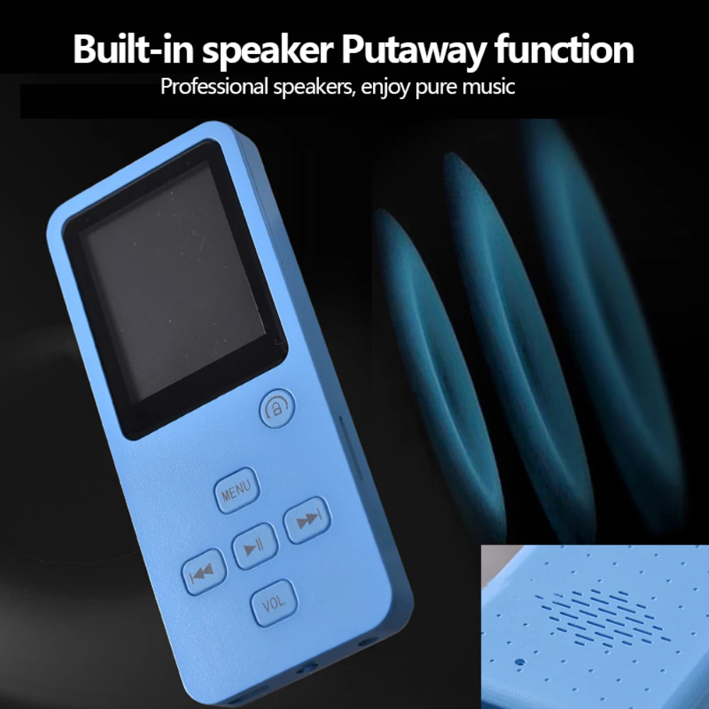 32 Гб Bluetooth MP4 плеер Поддержка TF карта FM Электронная книга ПЕДО метр Часы Портативный 1,8 ''экран динамик HiFi Звук MP3 музыкальный плеер