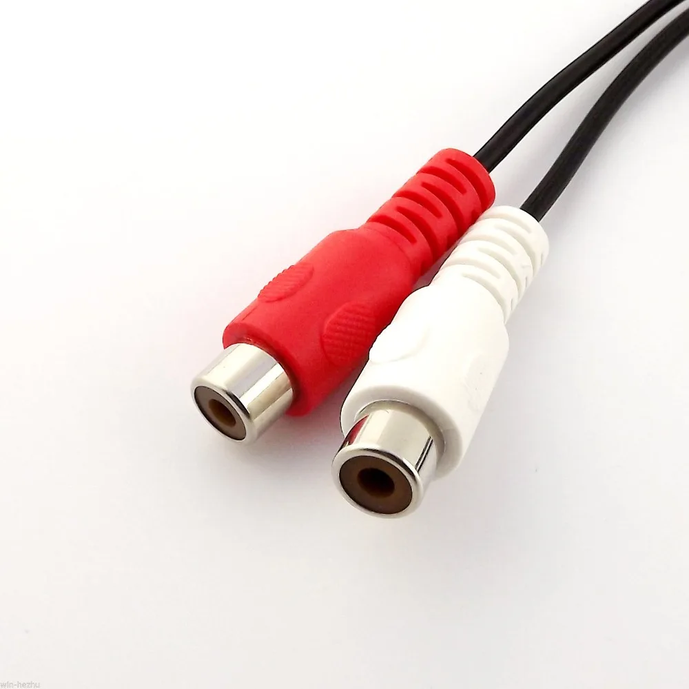 Кабель-адаптер MIDI DIN с 5-контактным штекером типа папа на два RCA Phono Female 50 см 1 шт. |