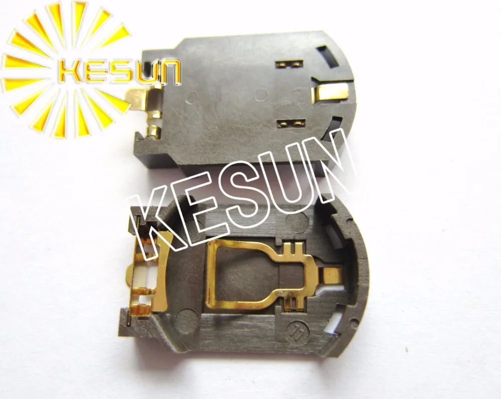 

100 шт. x Φ позолоченный 3V SMT держатель батарейного отсека для кнопок CR2032