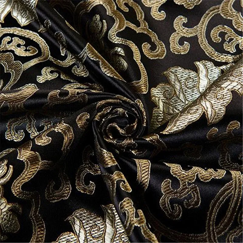 CF41 5yards 75cm Jacquard Brocade Fabric Chinese Style Wedding Cheongsam Qipao Cosplay Tang Suit 11 Colors | Дом и сад