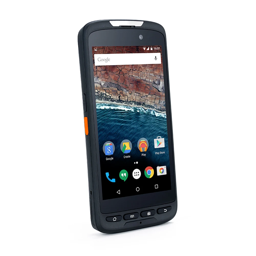 Ручной сканер штрих кодов 1D 2D 5 &quotмобильный беспроводной 4G WIFI Android 8 1 с