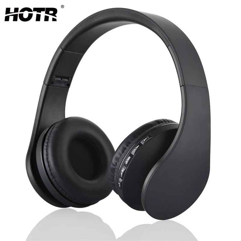 HOTR Bluetooth наушники и беспроводной головной убор с микрофоном стерео звук