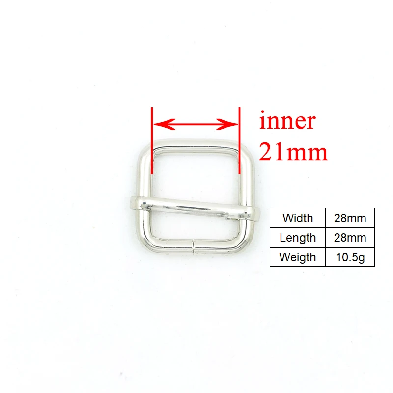 (Металлическая пряжка + настраиваемая кольцо D металлическая застежка для