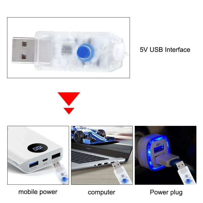 Сказочный светильник s USB 5 м/10 м светодиодный светильник гирлянда из медной проволоки домашний Рождественский Свадебный Праздничный светильник ing 5 в декоративный светильник s