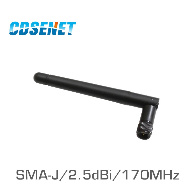 

170MHz Wifi vhf Antenna Omni SMA Male TX170-JK-11 2.5dBi High Gain Flexible 170M Omni Directional Rubber Wifi Antena Omni