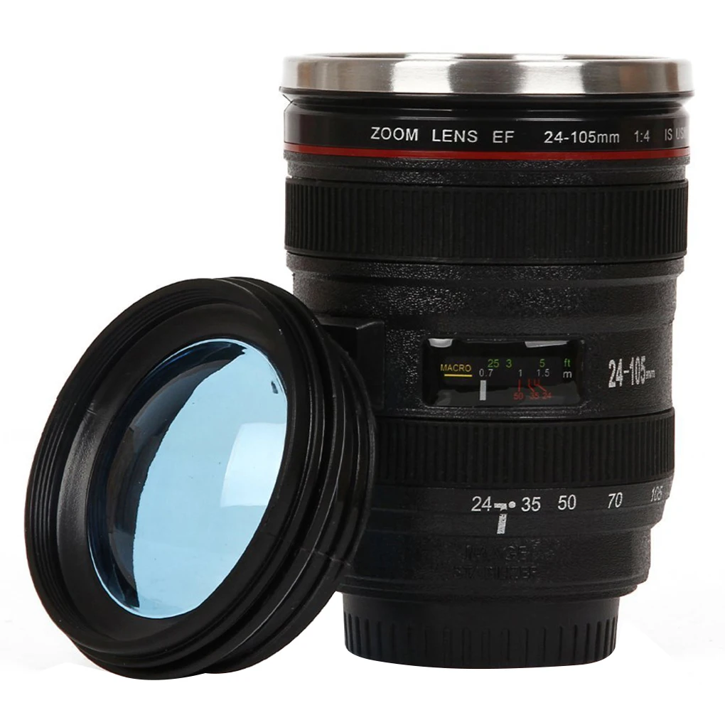 

Прочные вакуумные фляги из нержавеющей стали, кружка для кофе, чашка для воды, кофе, чая, объектив камеры, стакан