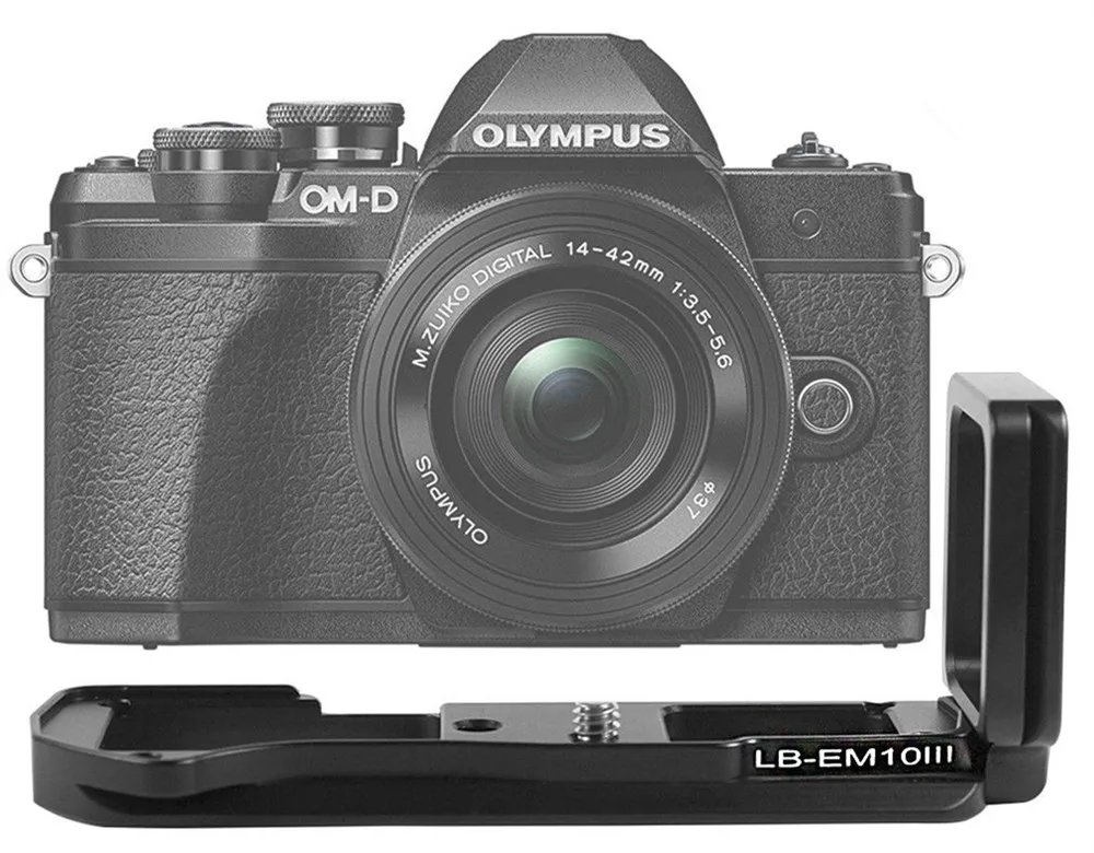 Быстросъемный l-образный кронштейн держатель для камеры Olympus OMD EM10 III OM-D EM10 III 3 для Arca Swiss Штативная головка