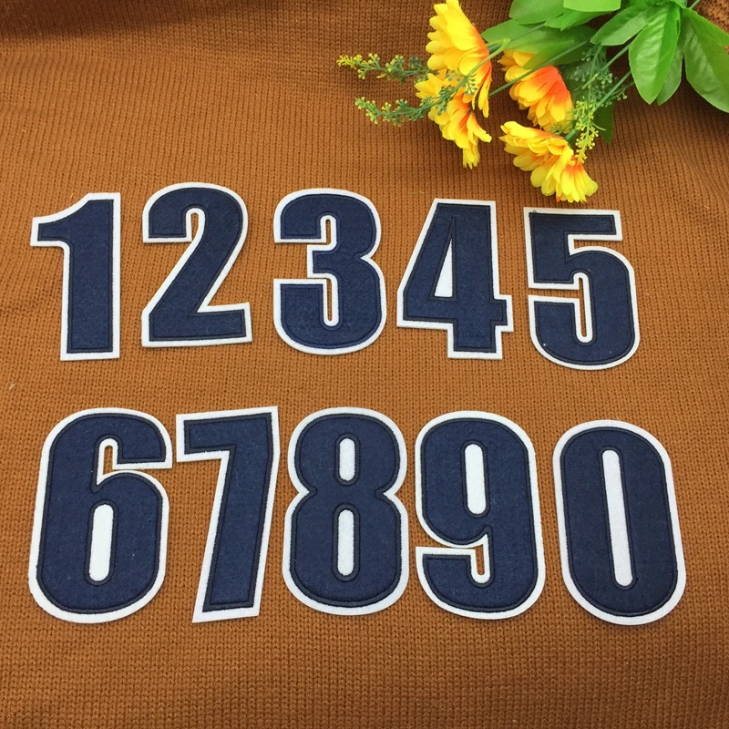 Розничная продажа футболка поло для футбола нашивка с номером ручная работа