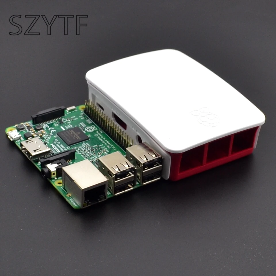 Raspberry pi 3 B-type + Официальный Красный корпус официальная мощность Чистая медь
