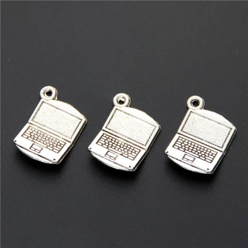 15pcs Silver Color Computer Charms 3D charms Pendant For Jewelry Making A576 |