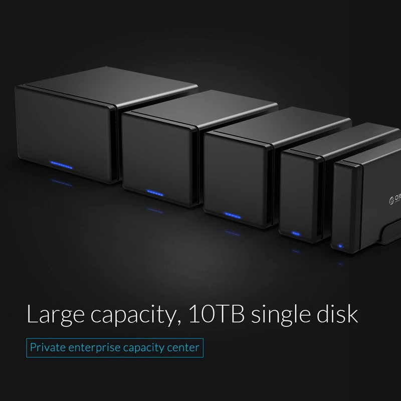 ORICO NS500C3 инструмент бесплатно 5-Bay 3,5 дюймов 5 Гбит/с USB3.0 к SATA3.0 жесткий диск Док UASP HDD корпус Чехол
