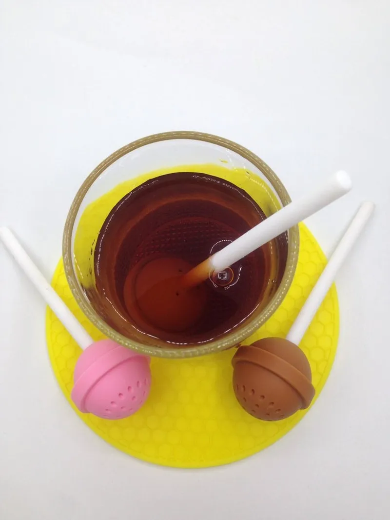 Силиконовое ситечко для кофе в форме листьев | Дом и сад