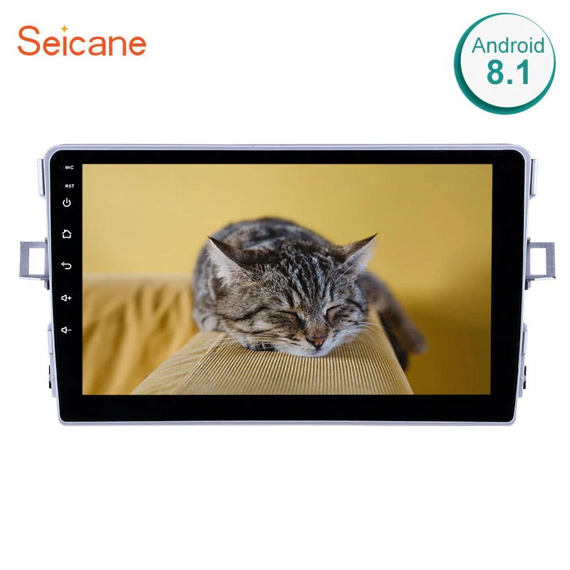 Seicane gps навигации Автомобильный мультимедийный плеер 2din Android 8,1 4 ядра авто радио для Toyota Verso 2011 2012 2013