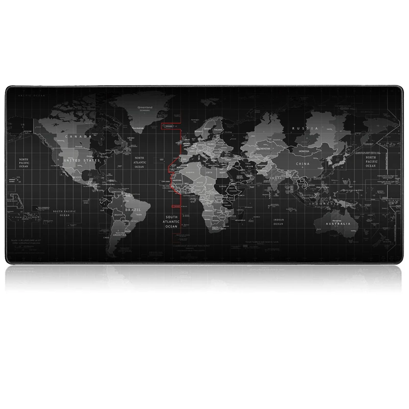 Игровой коврик для мыши большой коврик для мыши геймер большой коврик для мыши компьютерный коврик для мыши резиновая поверхность карта мира Mause коврик для клавиатуры Настольный коврик для игры