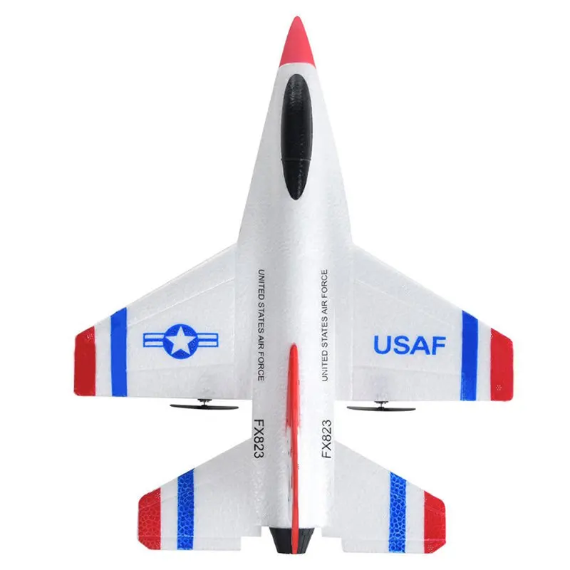 FX 823 2 4G 2CH RC самолет планер пульт дистанционного управления Самолет открытый