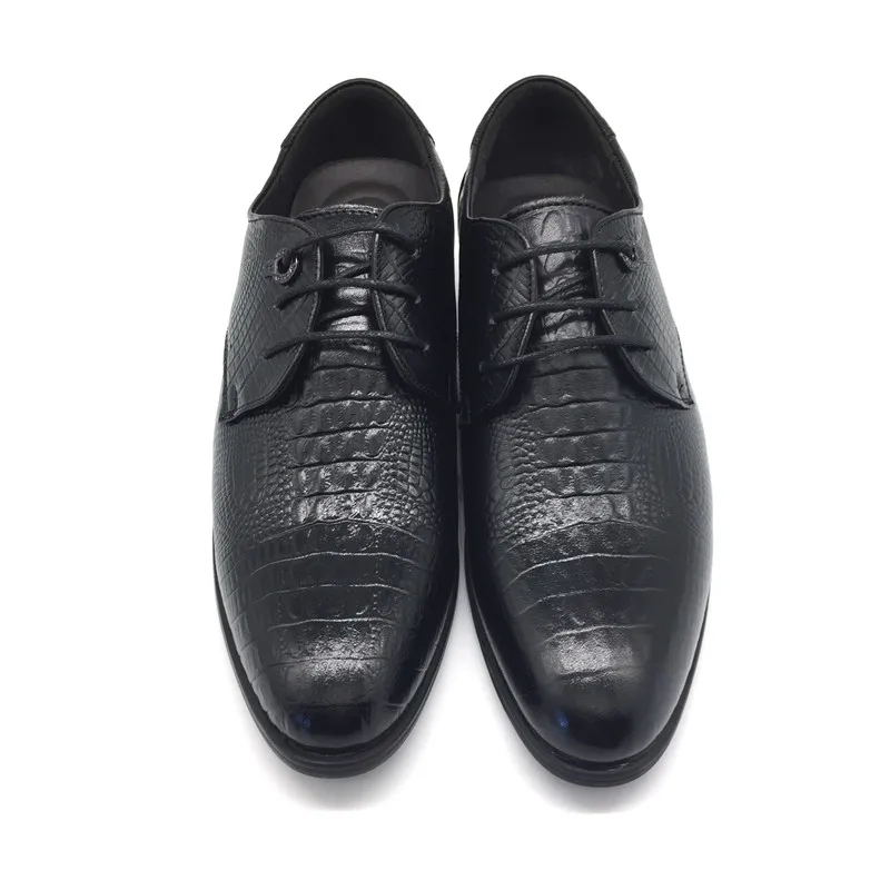 Аллигатор китайский дизайнерский бренд мужское коричневое платье итальянская