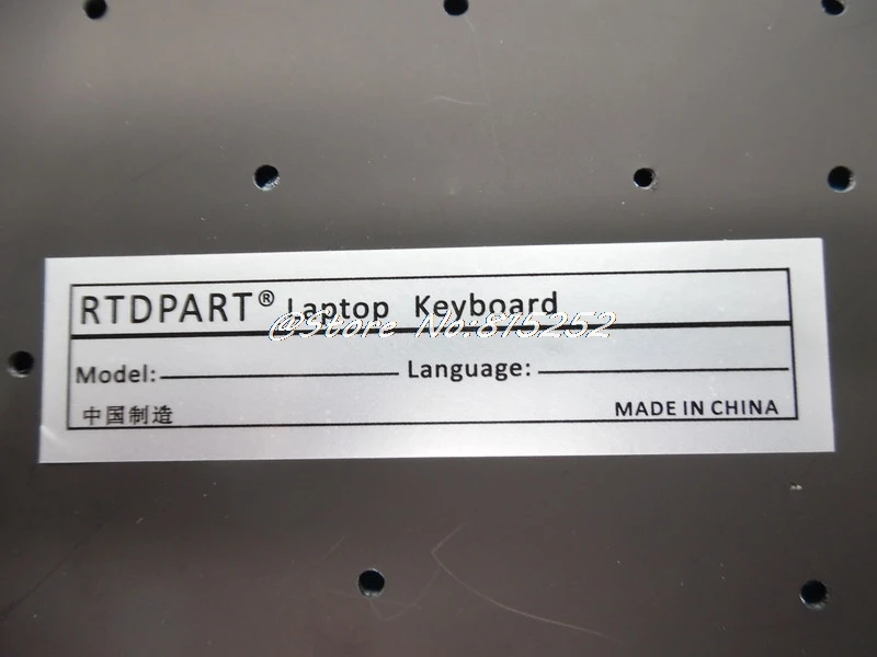 С украшением в виде кристаллов клавиатура с подсветкой для MSI GE72 2QL 6QF 6QC 6QD 6QL PE60 2QE