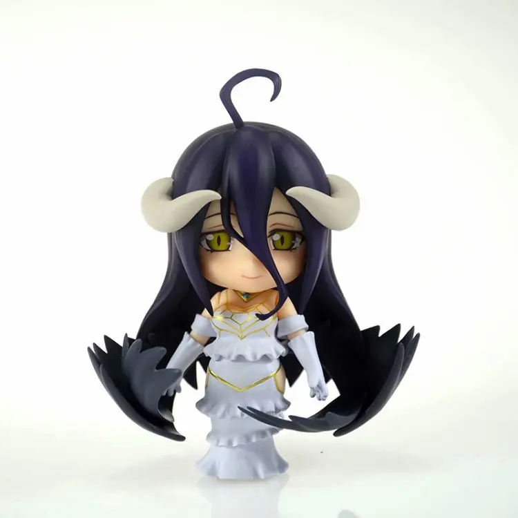 Экшн фигурки из ПВХ аниме yggdrсил Ainz Ooal Robe albedo 10 см куклы игрушки|Игровые и