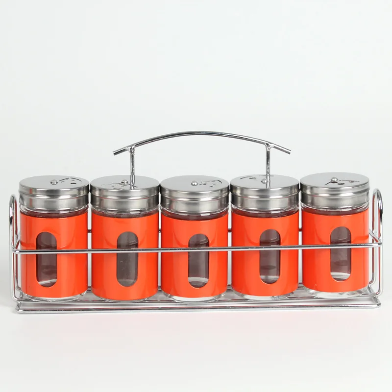 6 шт. банки из нержавеющей стали для хранения специй|spice storage jars|storage jarsseasoning |