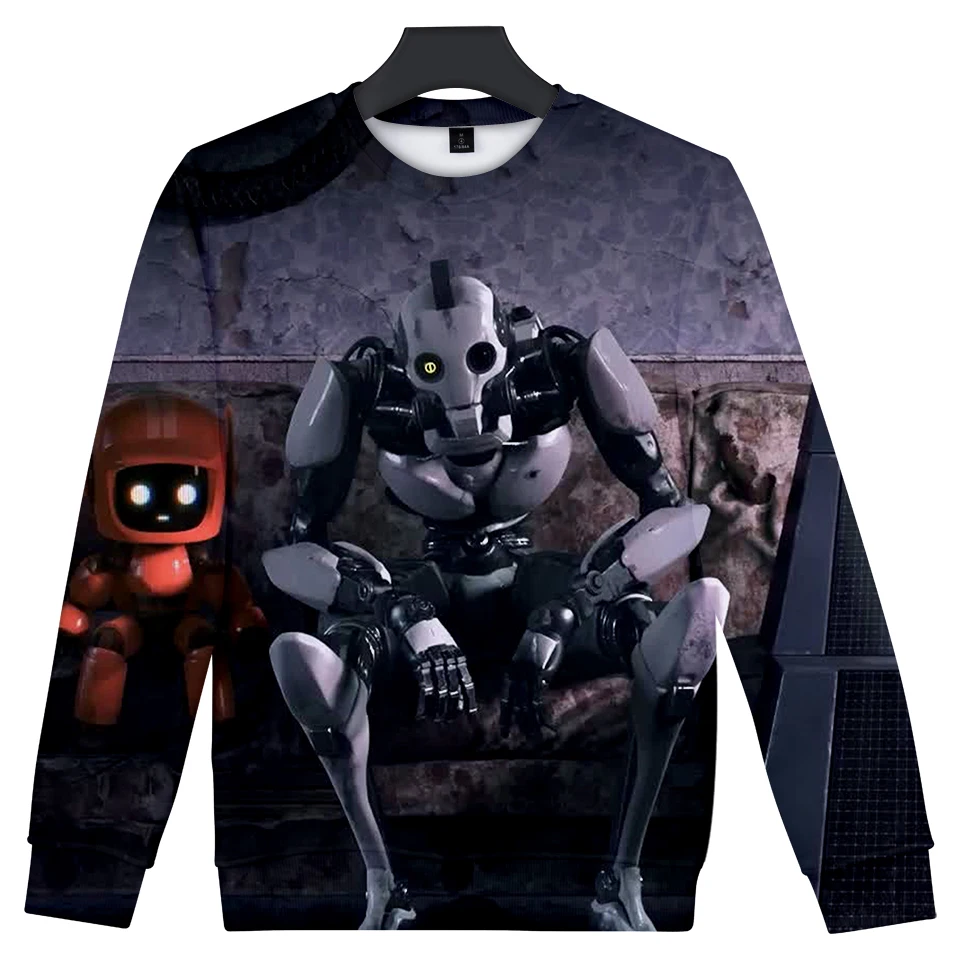

Love Death Robots 3D Printed O-Neck Sweatshirts Women/Men Fashion Long Sleeve shirts 2019 Hot Sale Casual Streetwear Clothes