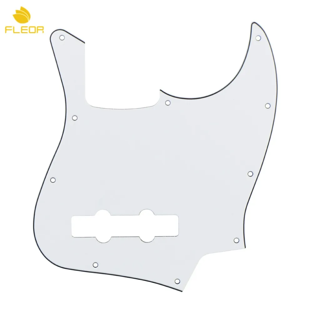 FLEOR US стандартная 4 струнная бас гитара Накладка для защиты от царапин и винты JB
