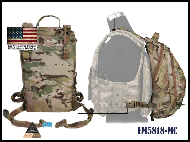 

Tactical Assault Pouches Backpack Multicam Removable Operator Pack Pouch Molle Military Airsoft Gear Hunting Bag Free Shipping