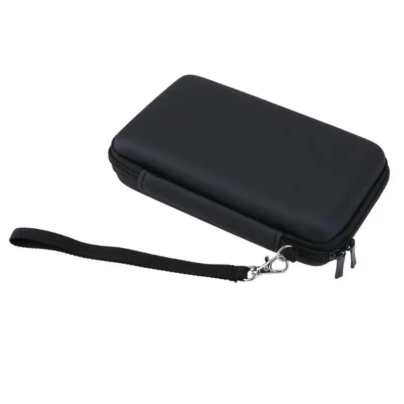 Портативная Жесткая Сумка для хранения для kingd 2DSXL чехол защитный держатель сумки для nintendo 3DS New 3DS NDSI NDSL - Цвет: Черный