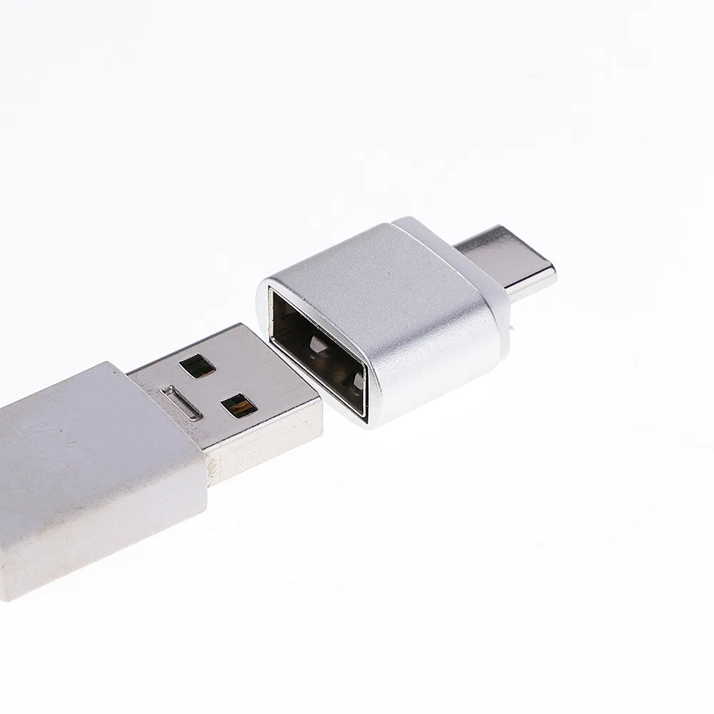Высококачественный металлический адаптер-Переходник USB 2 0 OTG Type C USB-C для Samsung S9 |