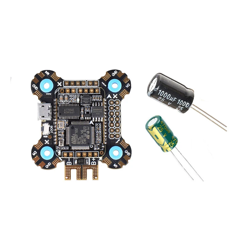 Контроллер полета Betaflight F722 F7 встроенный барометр OSD BMP280 BEC 5 в 2 6S с конденсатором 25