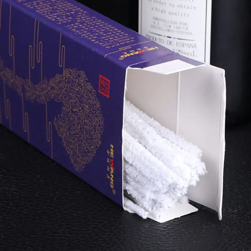 50 шт./компл. Мундштуки для чистки курительных трубок хлопковые стержни мундштук