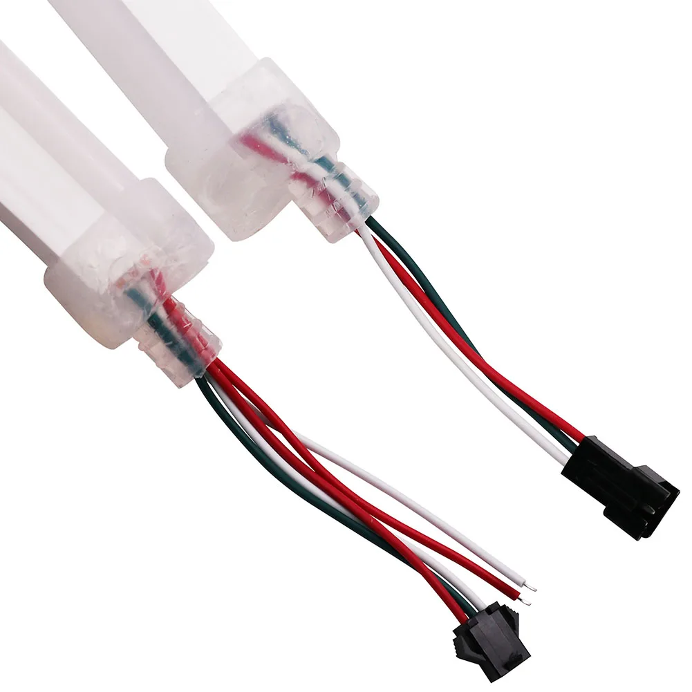 DC 5 В 12 24 RGB led Neon веревку SK6812 WS2811 WS2812B Водонепроницаемый пикселей полосы света