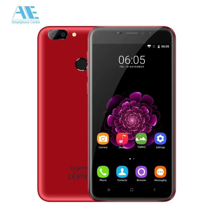 Oukitel U20 плюс mt6737t четыре ядра 2 Гб Оперативная память 16 Встроенная отпечатков