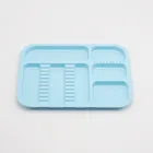 1 шт. стоматологическая клиника раздельный Тип лоток пластиковый инструмент Автоклавный