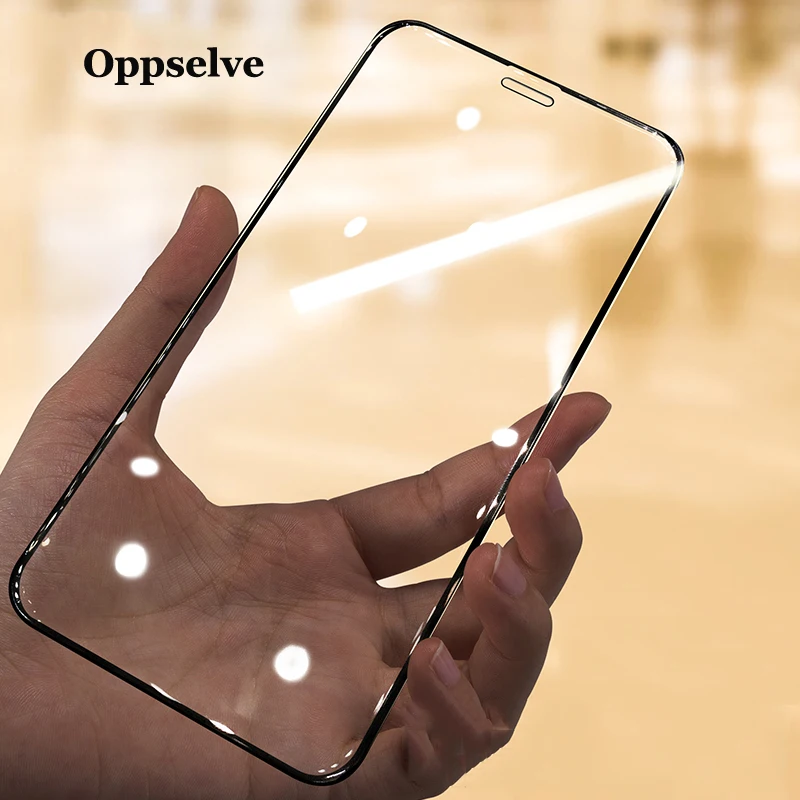 Закаленное стекло для iPhone X 11 PET Edge 3D полное покрытие защита экрана закаленное