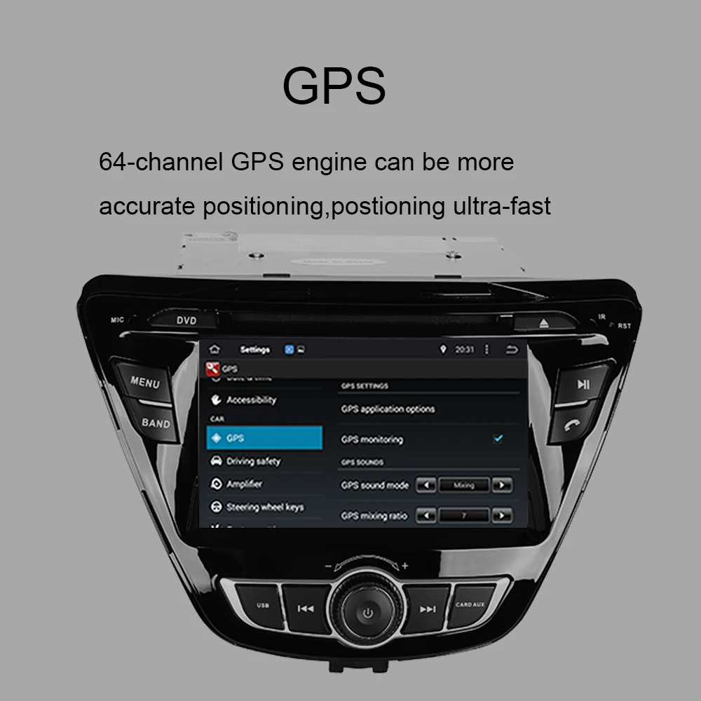 4 ГБ ОЗУ Android 9,0 радио для HYUNDAI ELANTRA/AVANTE- автомобильный dvd-плеер с gps навигацией радио+ магнитофон+ карта+ аудио