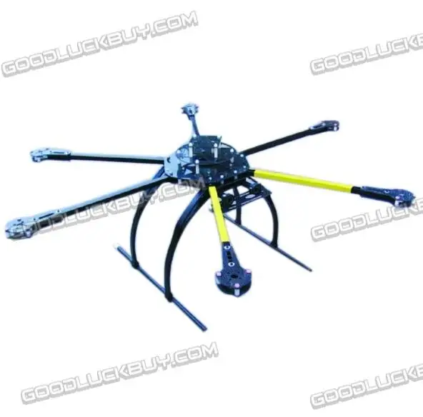

Складная рама из углеродного волокна ATG 700-X6-AL 2212/2216 Hexa Multicopter w/ Dual пластина крепления двигателя