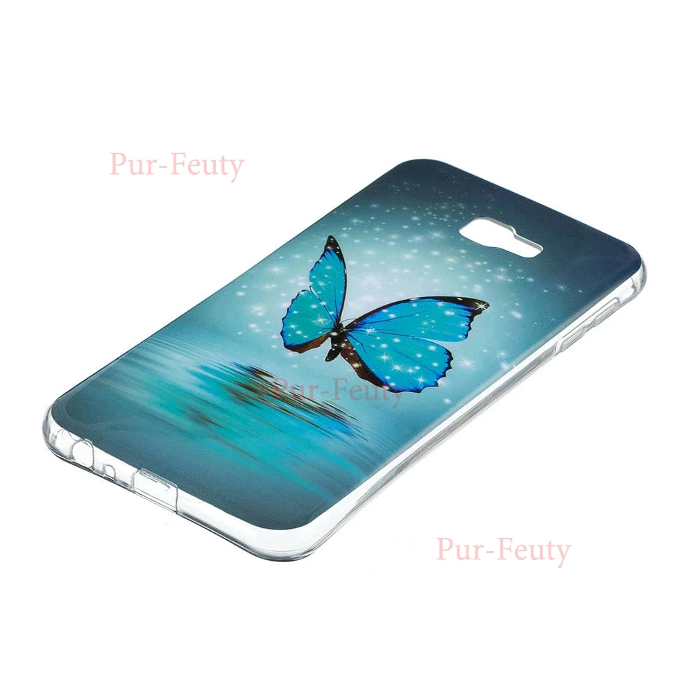Светящиеся силиконовые чехлы для телефонов Samsung Galaxy J4 Plus + J415 J415F J415FN/DS J4Plus с