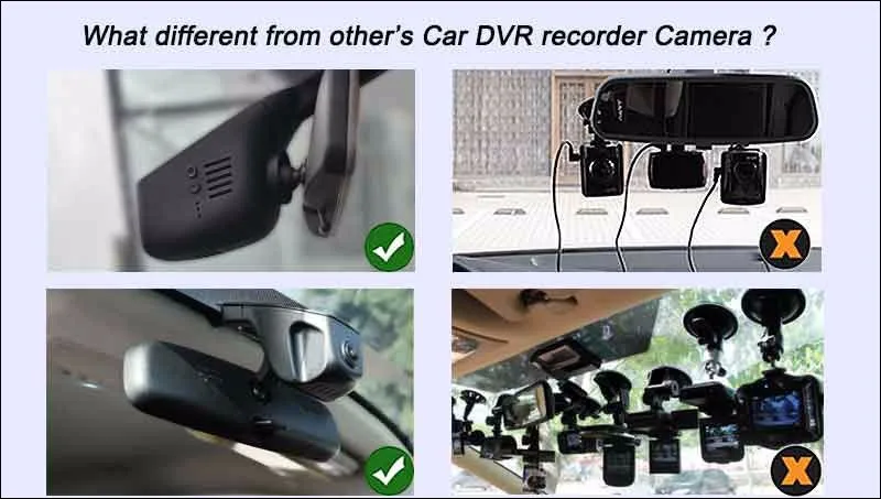 BigBigRoad для Skoda Yeti автомобильный Wifi DVR Автомобильный видеорегистратор FHD 1080P камера ночного видения