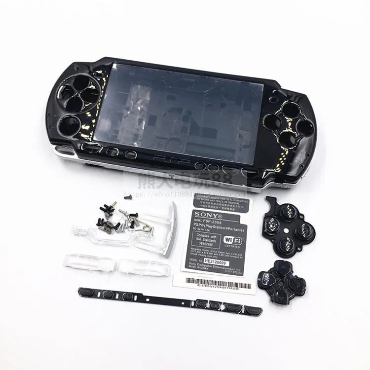 2 шт./лот чехол с полным покрытием корпуса для PSP 2000 серии PSP200X|Запасные части| |