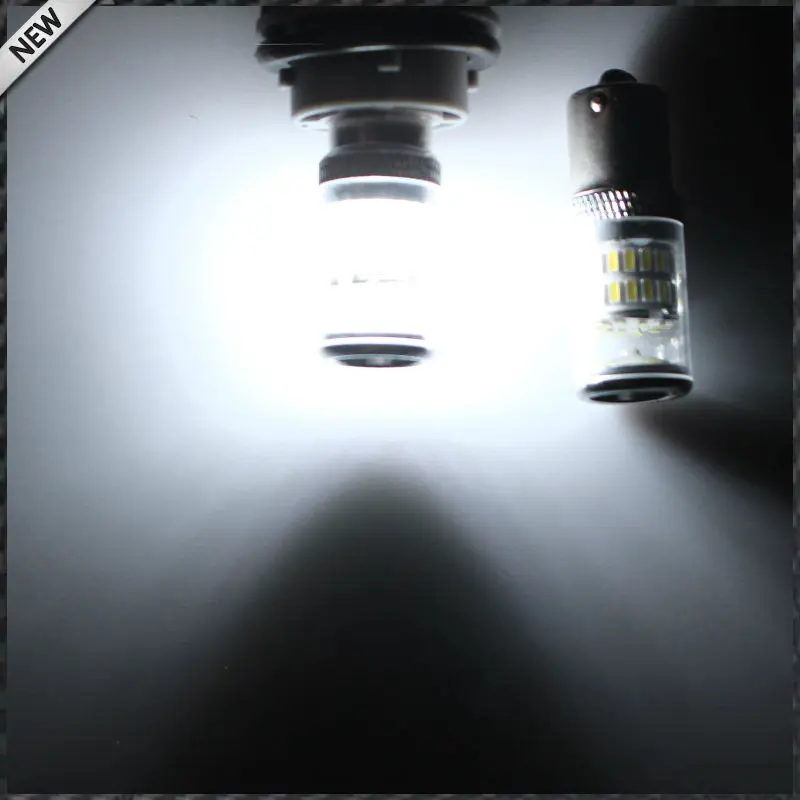 (2) CANbus Error Free HID Белый 1156 48-SMD зеркальный отражатель светодиодный ные лампы для