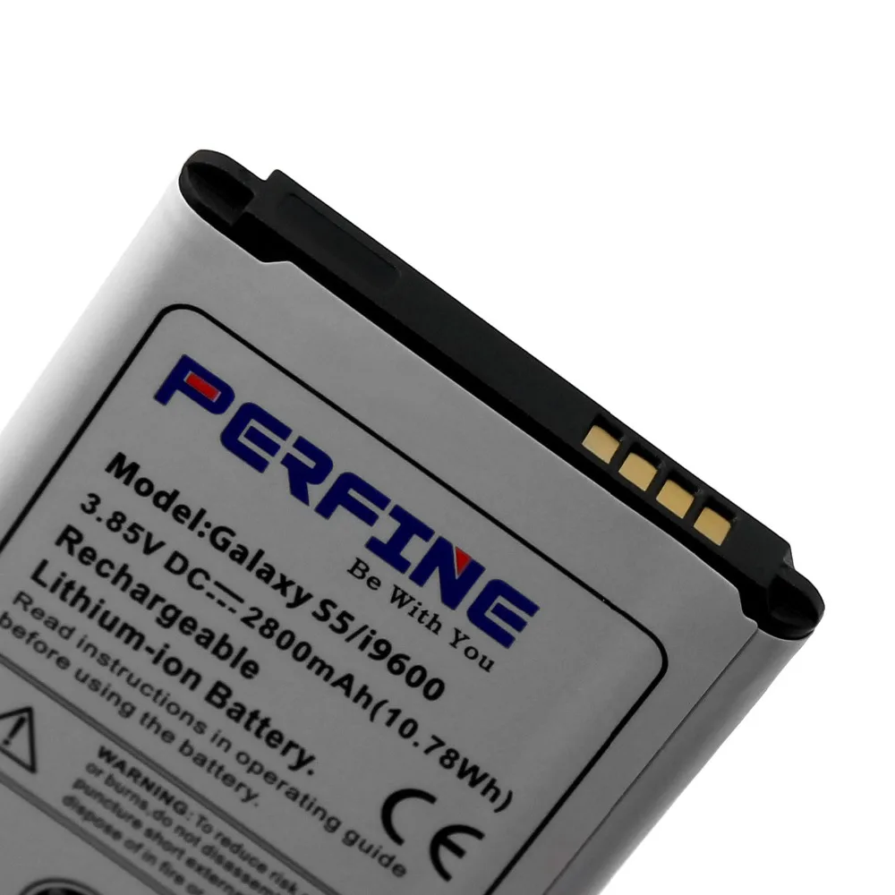 Сменный аккумулятор S5 2800 мАч 3 85 В для Samsung Galaxy i9600 G900H G9008V сотового телефона с