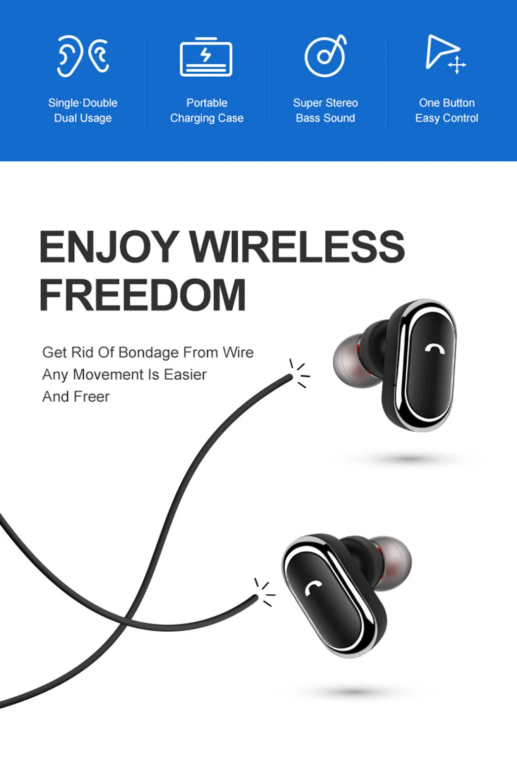 Mini Twins настоящие Беспроводные спортивные наушники Bluetooth наушники-вкладыши стерео наушники с зарядным устройством универсальная Скрытая форма мини