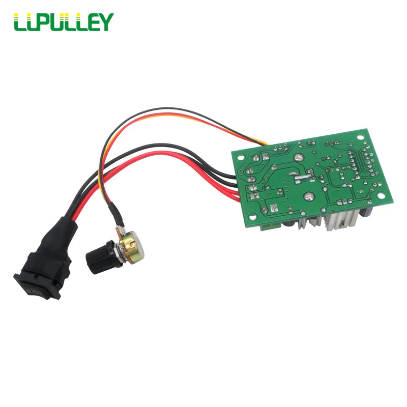 LUPULLEY PWM контроллер скорости двигателя постоянного тока/регулятор тока 12 В/24 В/36 В