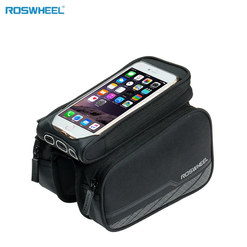 Сумка для смартфона ROSWHEEL с большим сенсорным экраном 5 7 дюйма|roswheel bicycle|cycle pannierroad