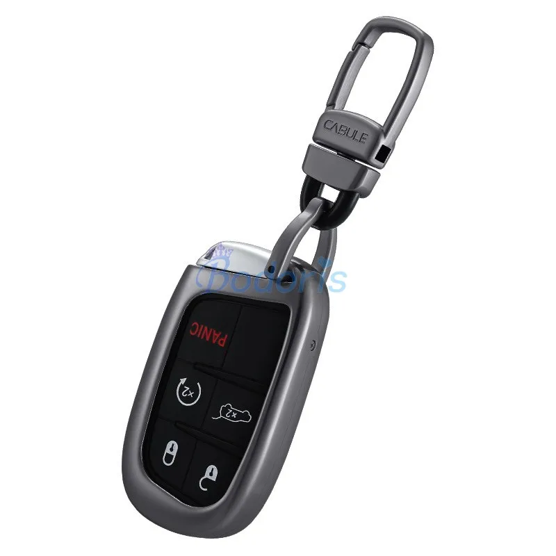 Брелок для ключей из титанового сплава хромированный чехол-кольцо Jeep Renegade 1 4 T 2016