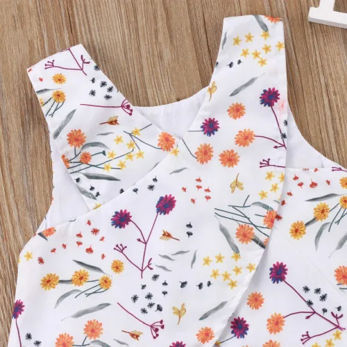 Комплект детской одежды из 2 предметов летняя одежда для маленьких девочек жилет